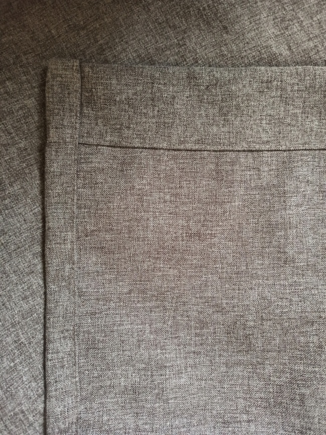 Комплект штор 200х270 2 шт. Коллекция "Меланж". Цвет серо-бежевый (серо-бежевый меланж) фото 10